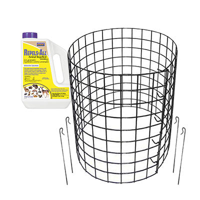 Erva Bunny Barricades and Bonide Repels-All Granules, 3 lbs.