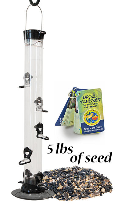 Droll Yankees Onyx Seed Feeder Package