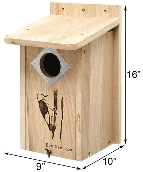 BestNest Classic Three-Woodpecker House