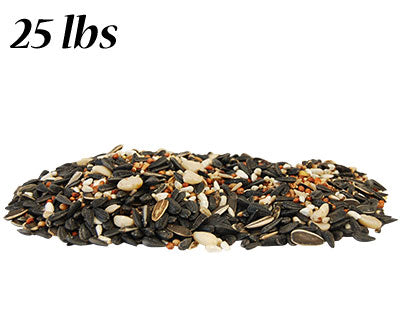 Wild Bird Seed Mix, Deluxe Blend with Fruit