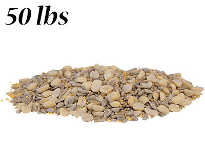Wild Bird Seed Mix, Waste Free Blend