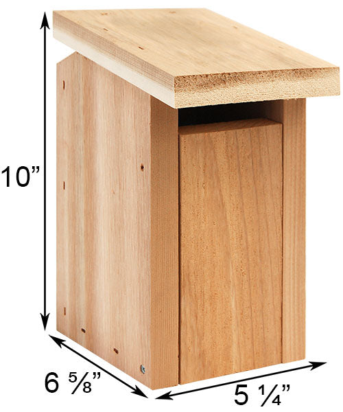 Sparrow-Resistant Bluebird Houses with "T" Post Adapters