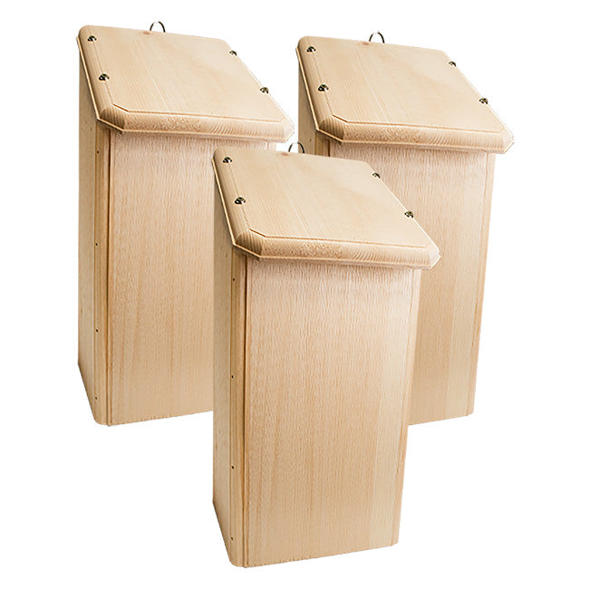Coveside WBU Exclusive Bat Condominiums, Pack of 3