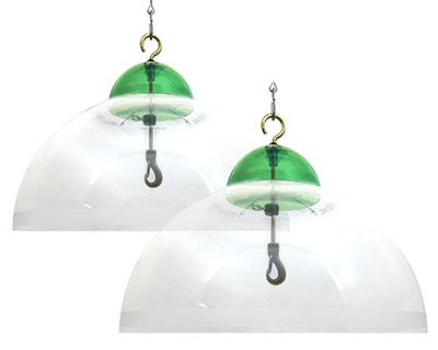 Droll Yankees Squirrel Guards, Green, 15" dia., Pack of 2