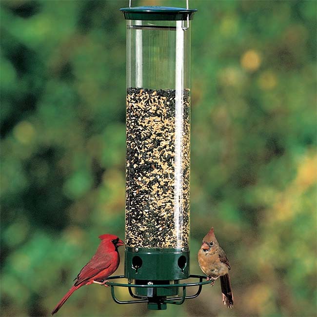 Droll Yankees Yankee Flipper Bird Feeder w/Seed & Hanger