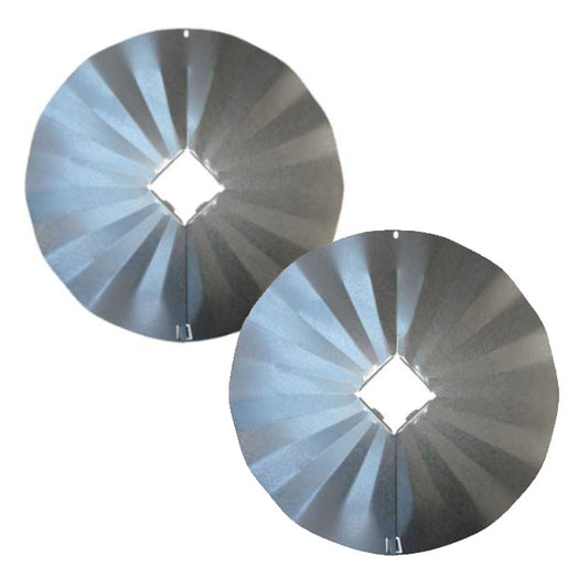 Erva Post Mounted Squirrel Baffles, 23.25" dia., Pack of 2