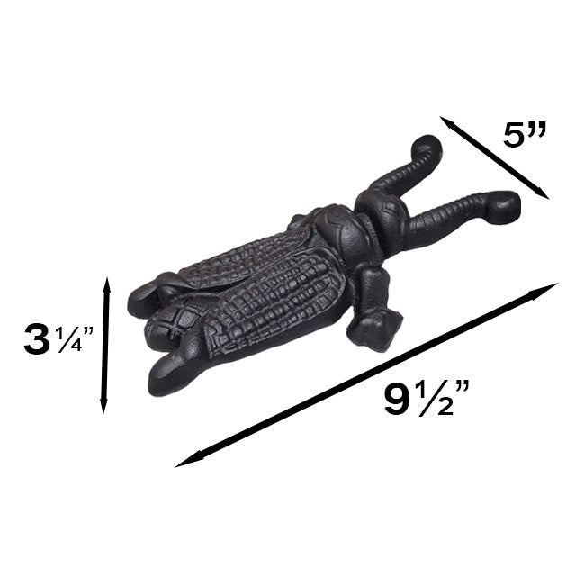 Esschert Design Cast Iron Beetle Boot Jacks, Pack of 2