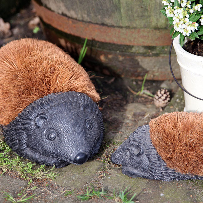 Esschert Design Small Hedgehog Boot Brushes, Pack of 2