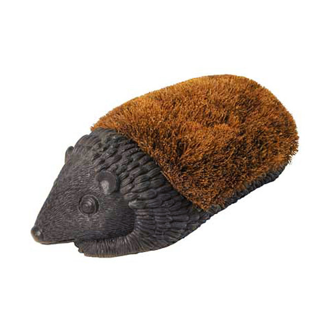 Esschert Design Small Hedgehog Boot Brushes, Pack of 2