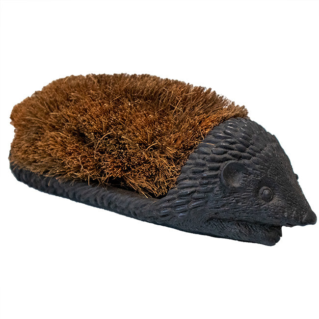 Esschert Design Small Hedgehog Boot Brushes, Pack of 2