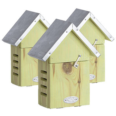 Esschert Design Ladybug Houses, Pack of 3