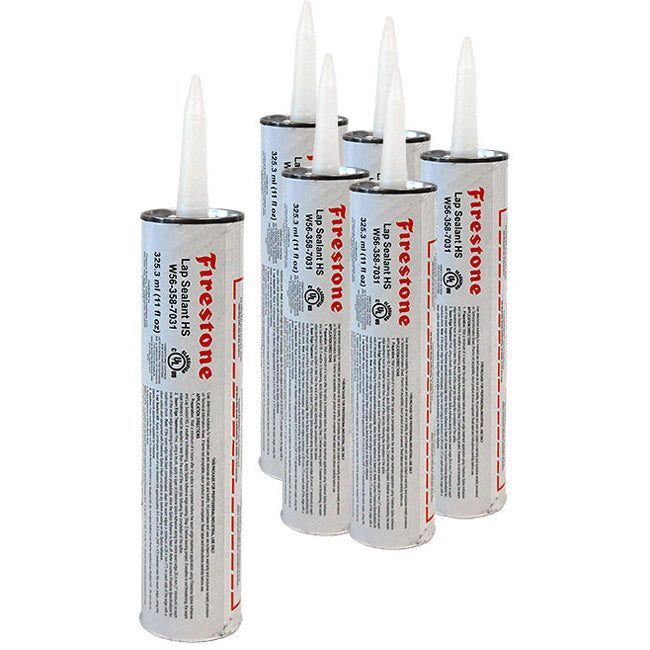 Firestone Lap Sealant HS, Pack of 6 Tubes