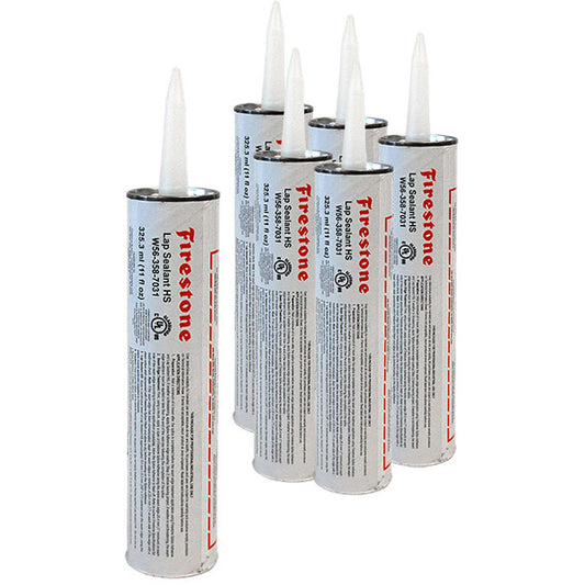 Firestone Lap Sealant HS, Pack of 6 Tubes