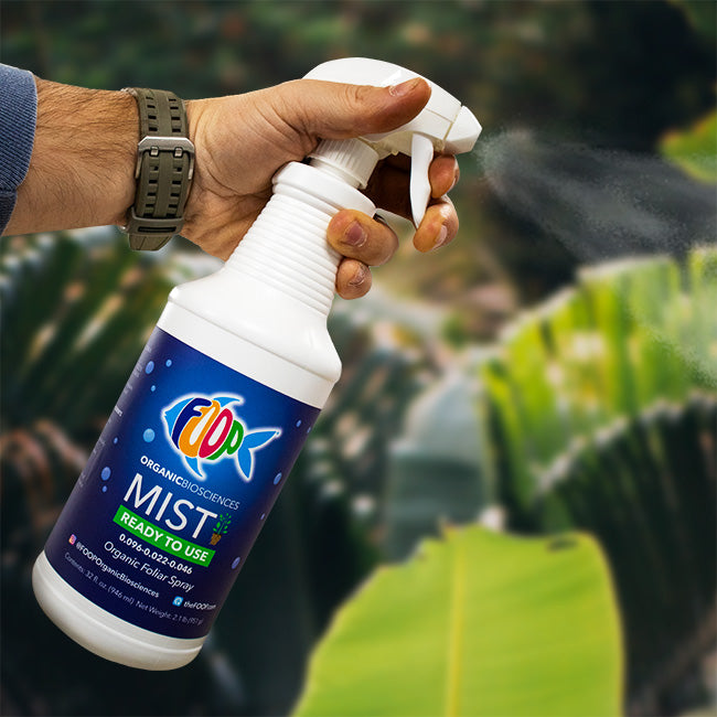 FOOP Mist Organic Foliar Spray, RTU, 32 oz., Pack of 4