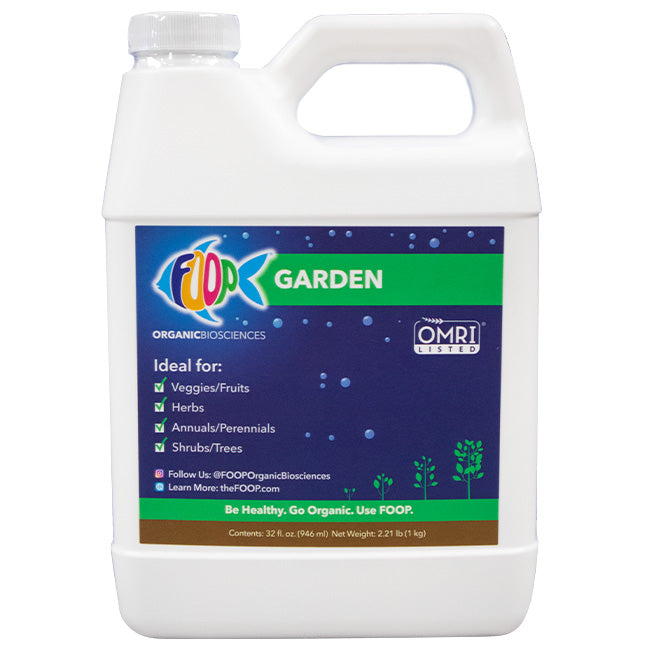 FOOP Garden Organic Plant Nutrients, RTU, 32 oz., Pack of 12