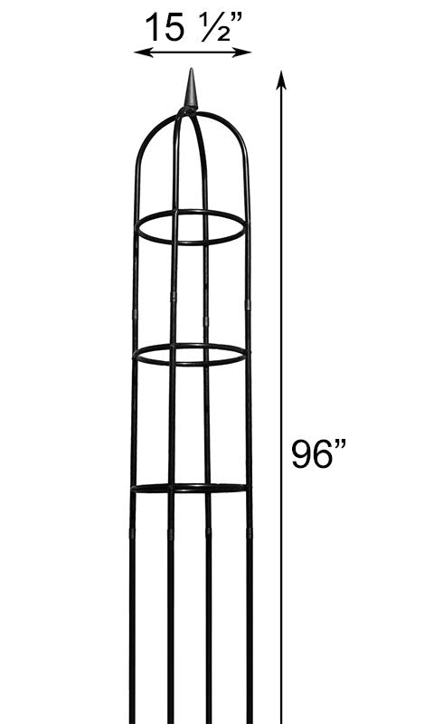 Harbor Gardens Classic Garden Obelisk with Stretch Tie Wrap