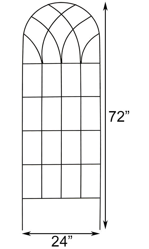 Gardman Gothic Trellis with Stretch Tie Wrap Package