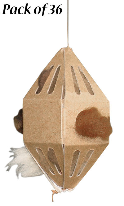 GreenBird Eco Friendly Nesting Material Holder with Fibers