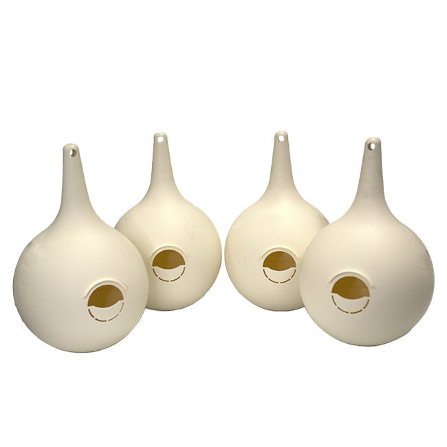 Two-Piece Martin Gourds and Pole, 4 Over 4, by Prime Retreat