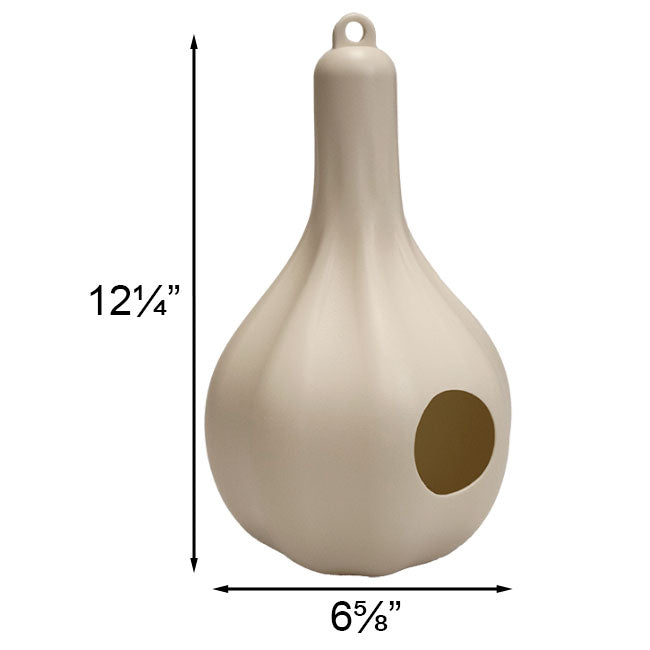 Wild Bird Lover's Purple Martin Gourds and Pole Package