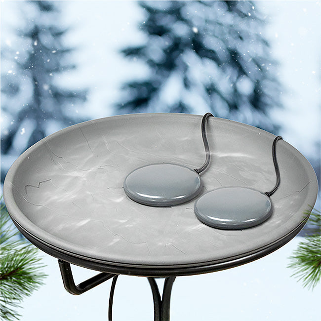 Wild Bird Lover's Aluminum Bird Bath Deicers, 70W, 2 Pack