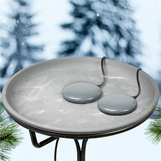 Wild Bird Lover's Aluminum Bird Bath Deicers, 70W, 2 Pack