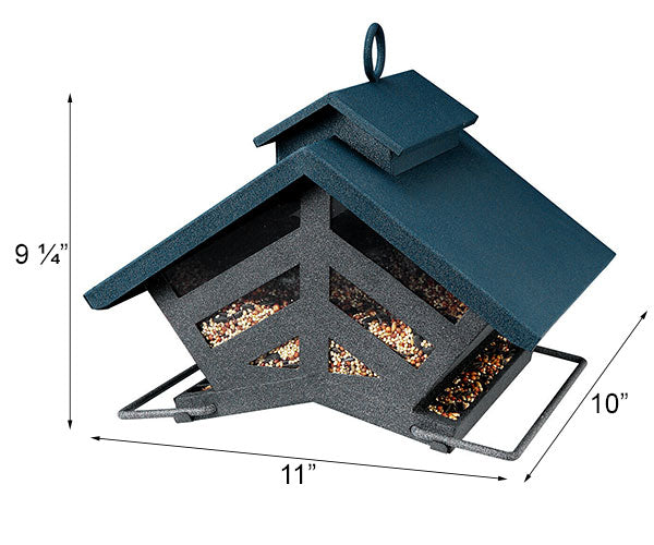 Chalet Deluxe Bird Feeder with Weather Baffle
