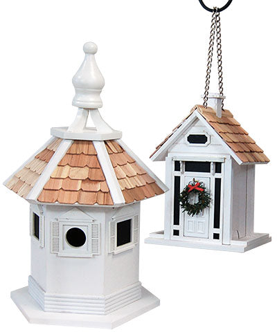 Home Bazaar Enchantment Bird House, White