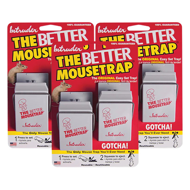 Intruder The Better Mousetrap™, Pack of 6 Traps – Prime Retreat Products