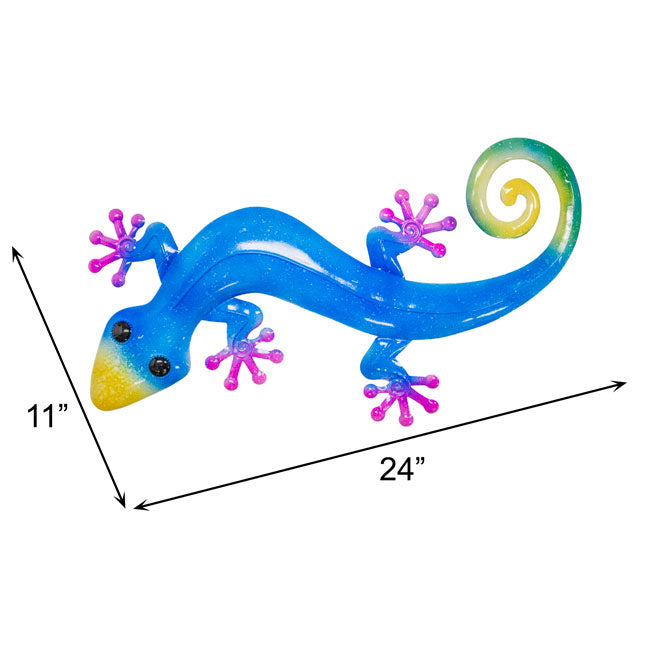 Marshall Crawling Geckos Wall Art Assortment, 24"L x 11"W