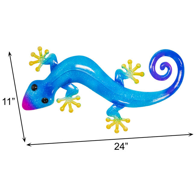 Marshall Crawling Geckos Wall Art Assortment, 24"L x 11"W