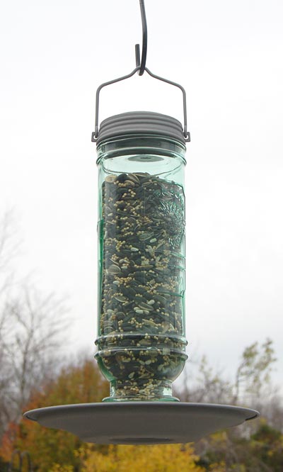 More Birds Vintage Bottle Bird Feeders, Pack of 2