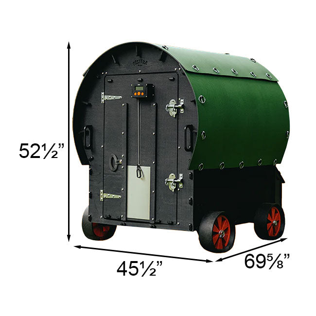 Nestera Chicken Wagon, Green and Black