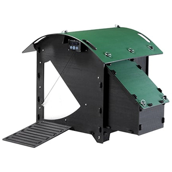 Nestera Small Chicken House, Green and Black