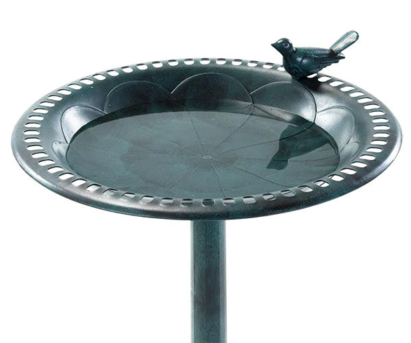 Emerald Lagoon Standing Bird Bath