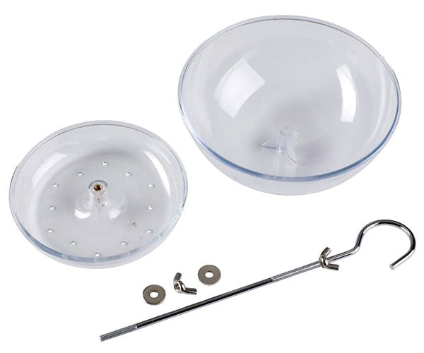 Clear Domed Platform Bird Feeder