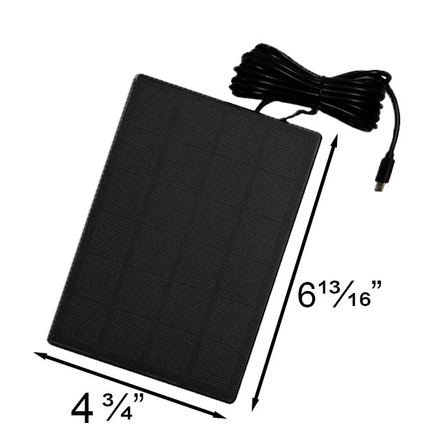 Nestera Solar Panel for Wire-Free Camera