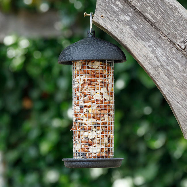 Peanut Tube and Hopper Bird Feeder Set