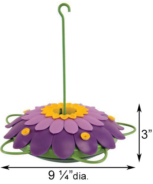 Nature's Way Hummingbird Feeder Package with Nectar, Purple