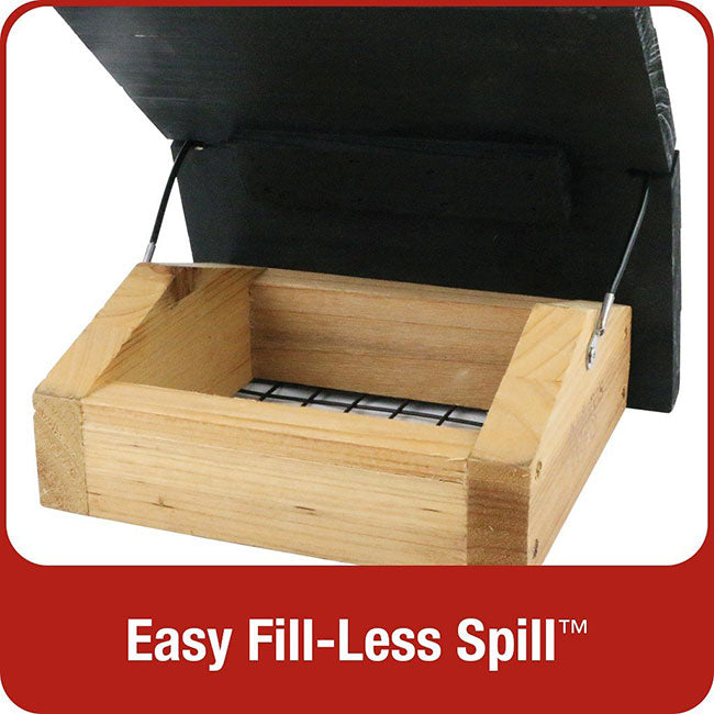 Nature's Way Cedar Upside-Down Feeder & Hot Pepper Suet Kit