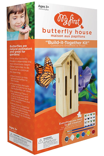 Nature's Way My First Butterfly House DIY Kits, Pack of 8