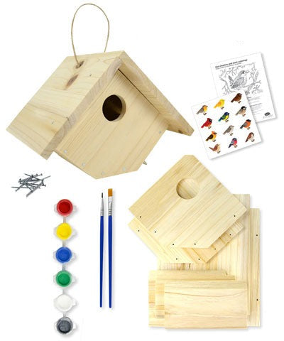 Nature's Way My First Wren House DIY Kits, Club Pack of 8
