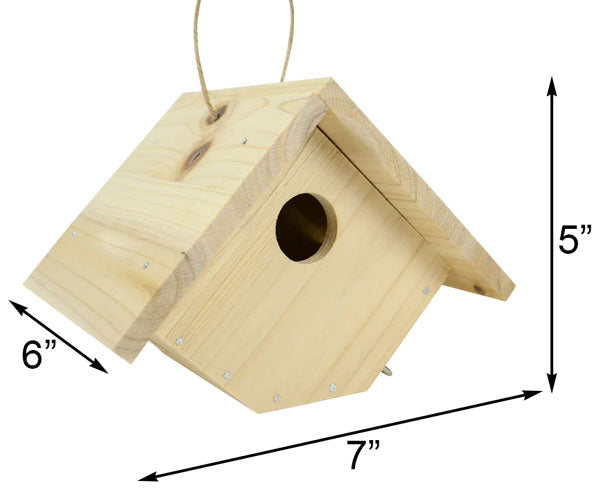 Nature's Way My First Wren House DIY Kits, Club Pack of 8