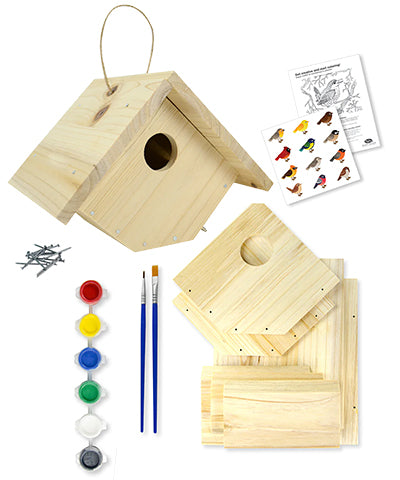 Nature's Way My First Wren House DIY Kits, Club Pack of 8