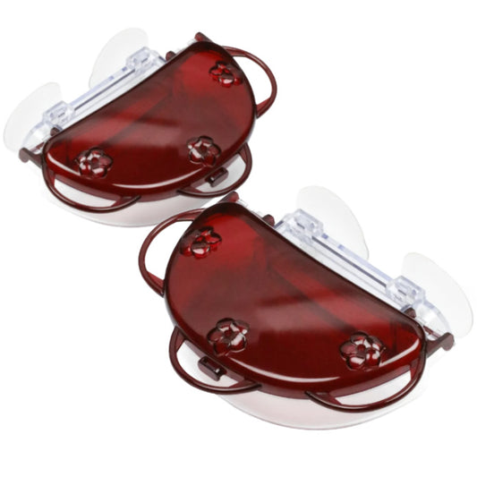 Nature's Way Traditional Window Hummingbird Feeders, 2 Pack