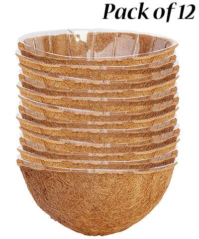 Panacea Moisture Keeper Coco Liners, 16" dia., Pack of 12