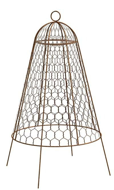 Panacea Rustic Wire Garden Cloches, 20"H