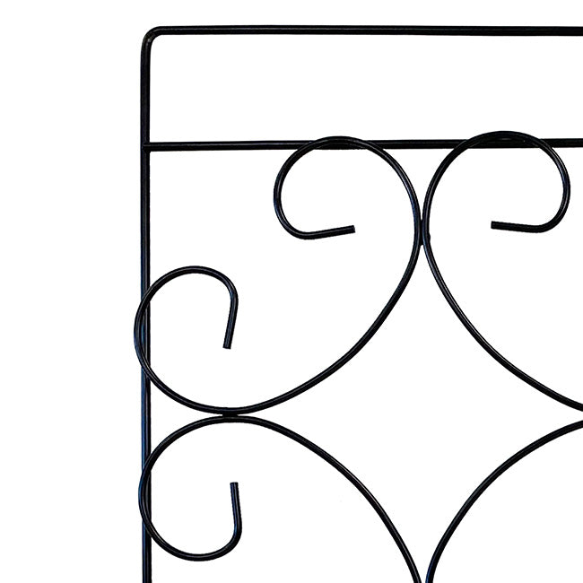 Panacea Scroll Border Edge, Black, 24"W x 24"H, Pack of 24