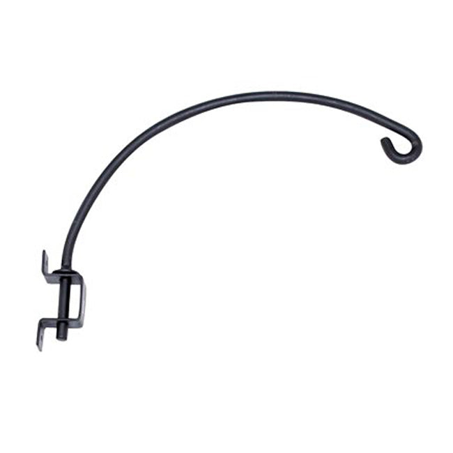 Panacea Contemporary Swivel Plant Brackets, Black, Pack of 2
