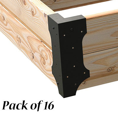 Panacea Raised Garden Bed Brackets, Set of 16 Brackets